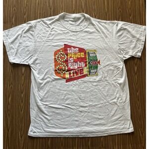 Vintage The Price Is Right T Shirt Mens Large TV Game Show Promo Y2K 2000s Tee